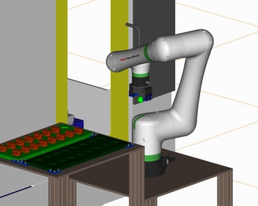 協働ロボットによる加工機ローディング装置_2